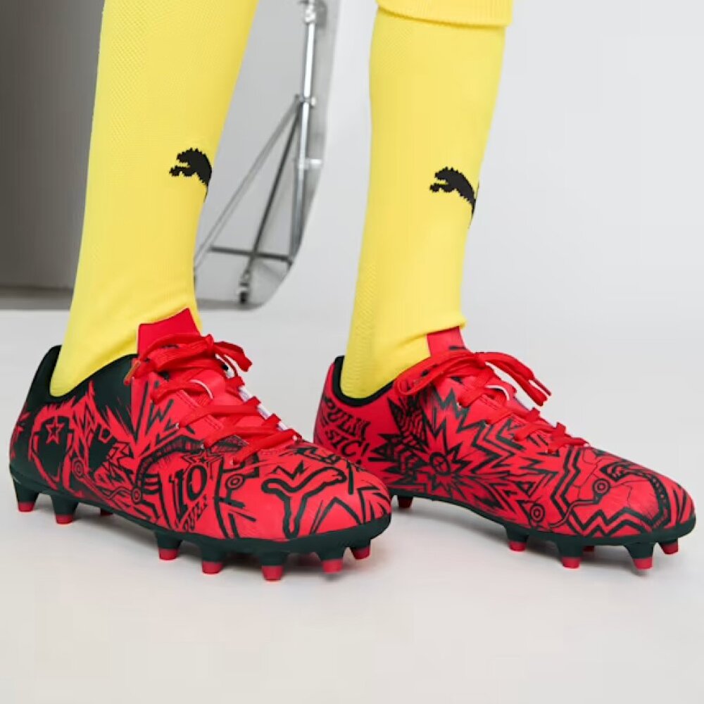 Puma Tacto II CP FG/AG Junior Firm Ground Soccer Cleat Size 13